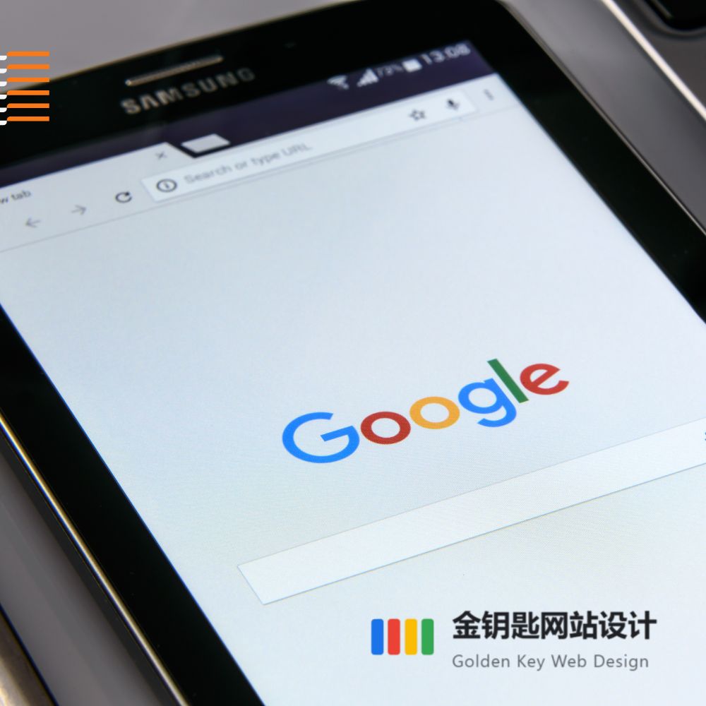 Google Business Profile management on tablet